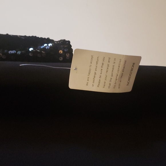 NWT Gorgeous Off Shoulder Black One-piece - Picture 9 of 9